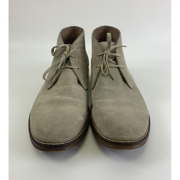 BOGO Johnston And Murphy Chukka Boot Textured Nubuck Taupe LaceUp Leather Men 13 main image 5